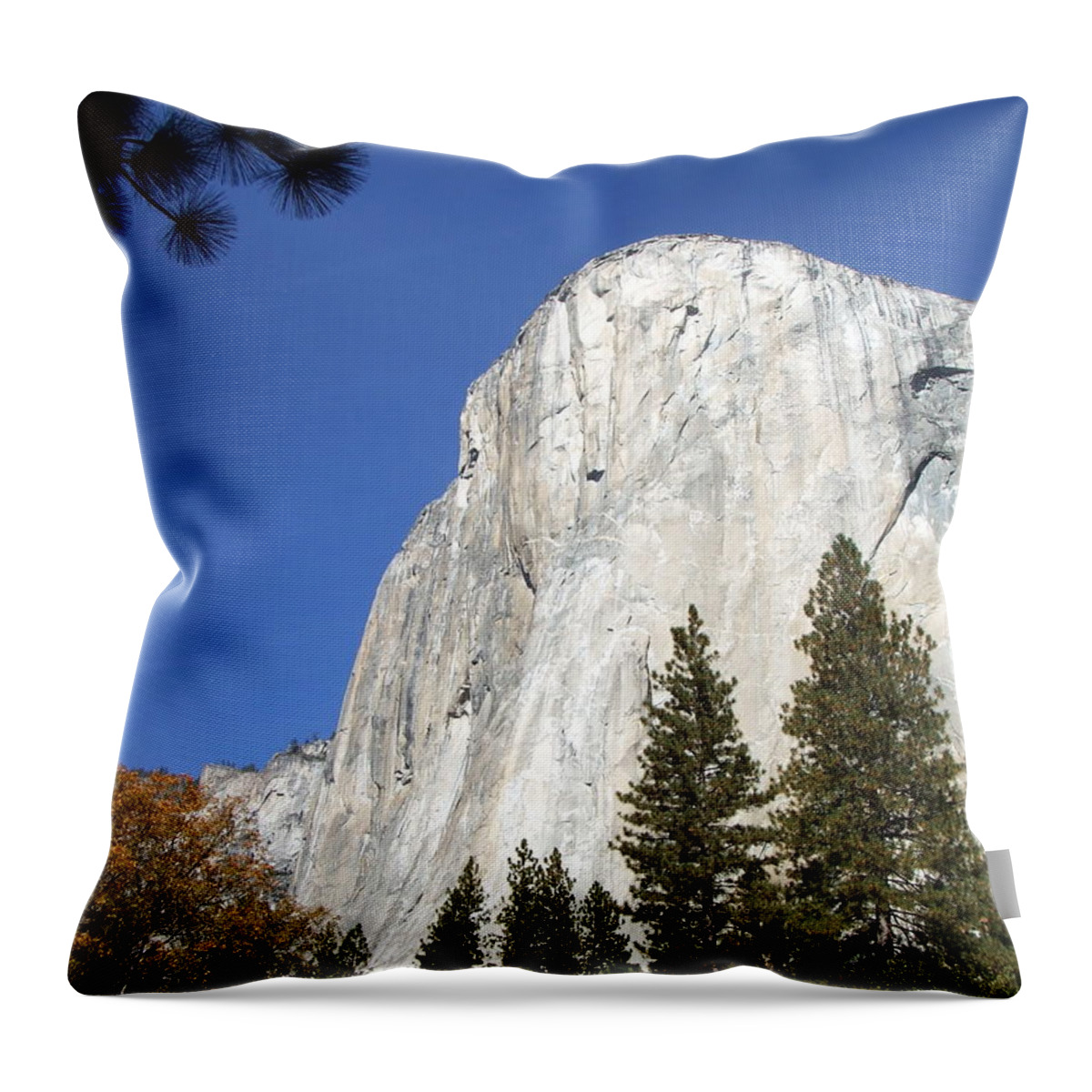 Half Throw Pillow featuring the photograph Half Dome Yosemite by Richard Reeve