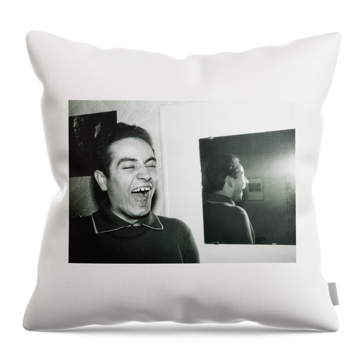 My Brother Throw Pillow featuring the photograph Happiness by Hartmut Jager