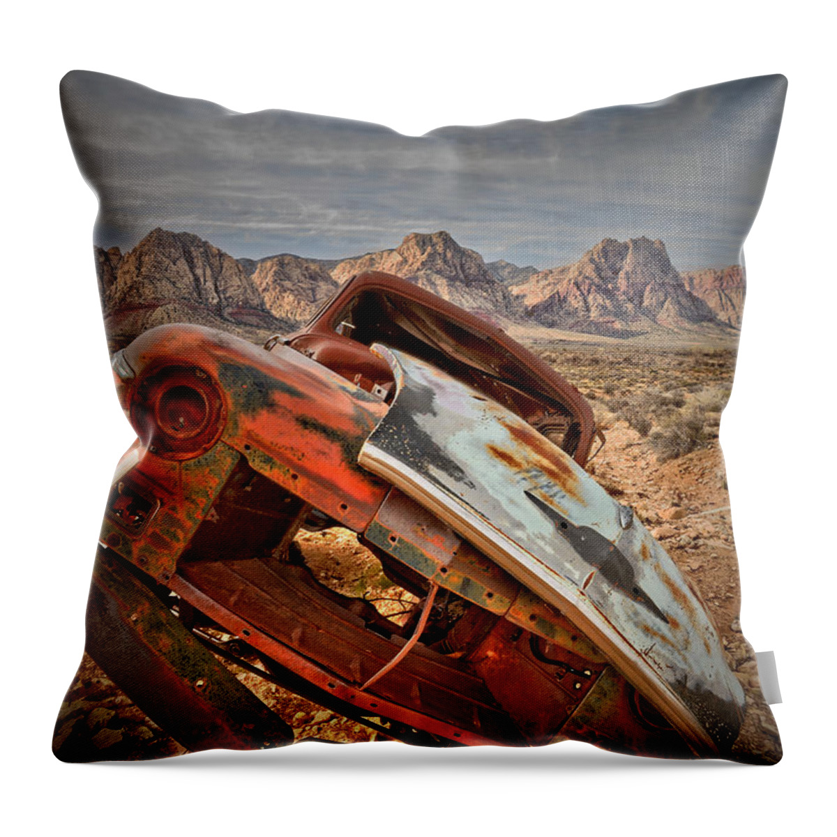 Classic Throw Pillow featuring the photograph Hard Right by Mark Ross