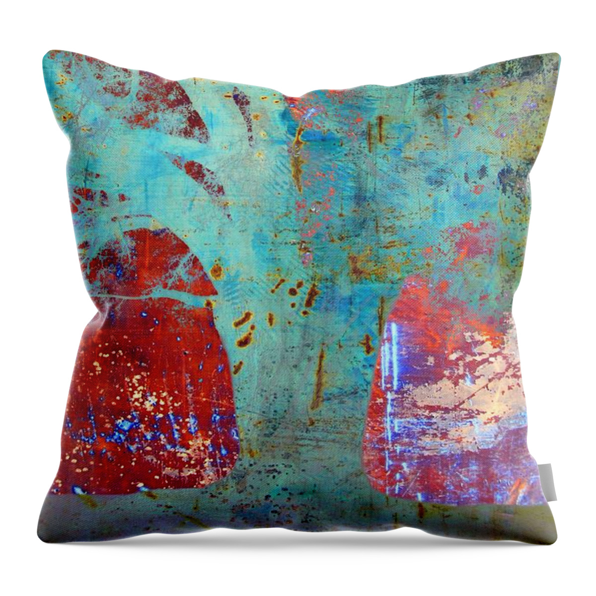 Abstracts Throw Pillow featuring the photograph Havana Oak by Jan Amiss Photography