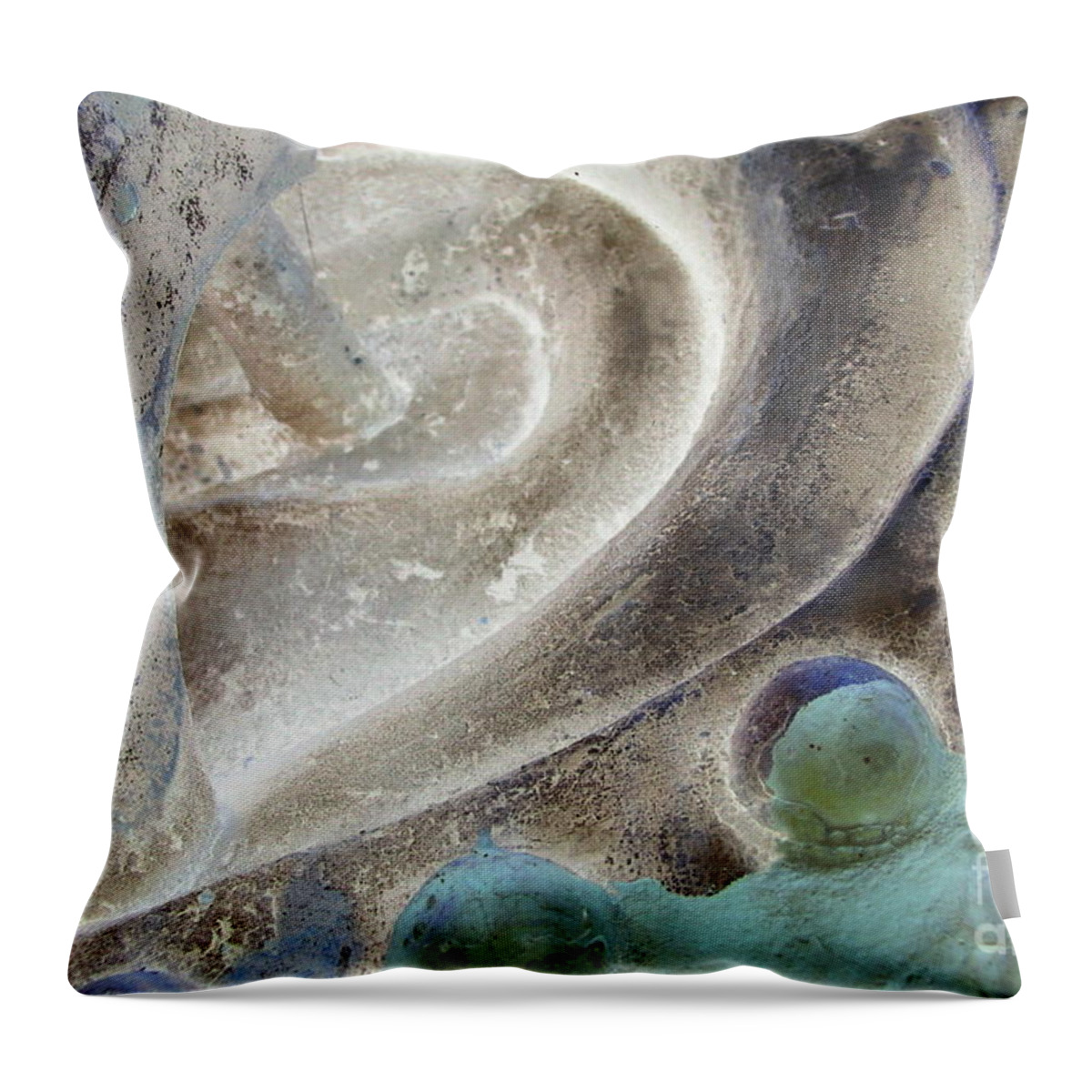 Heart Throw Pillow featuring the photograph Heart Locked In by Heather Kirk