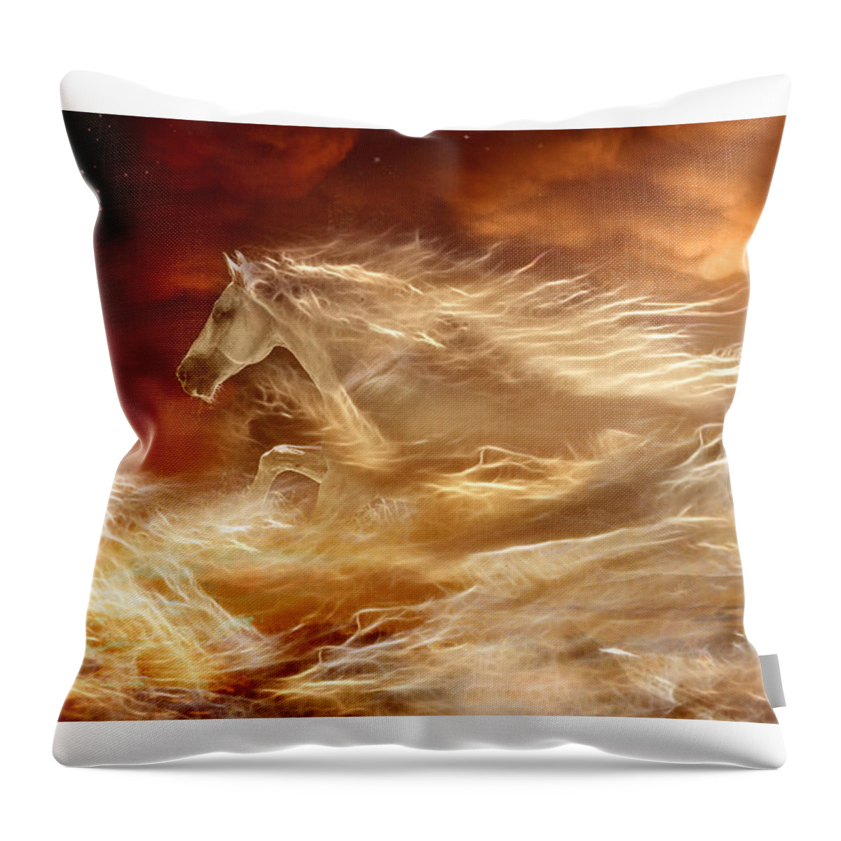 Heaven Built Throw Pillow featuring the photograph Heaven Built by Wes and Dotty Weber