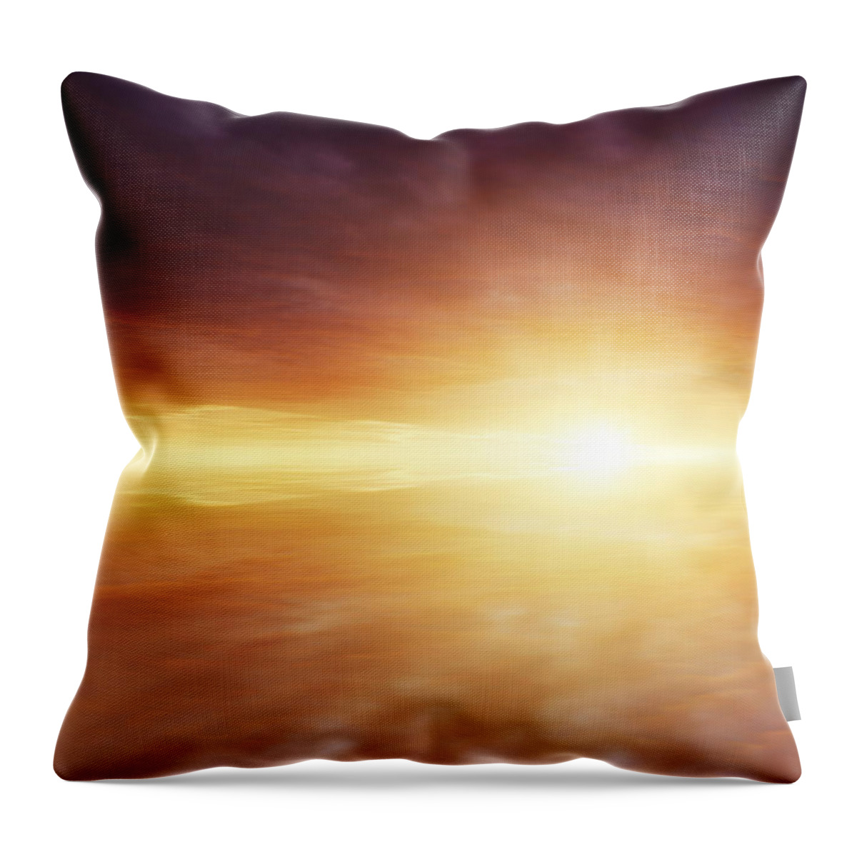 Clouds Throw Pillow featuring the photograph Heaven by Les Cunliffe