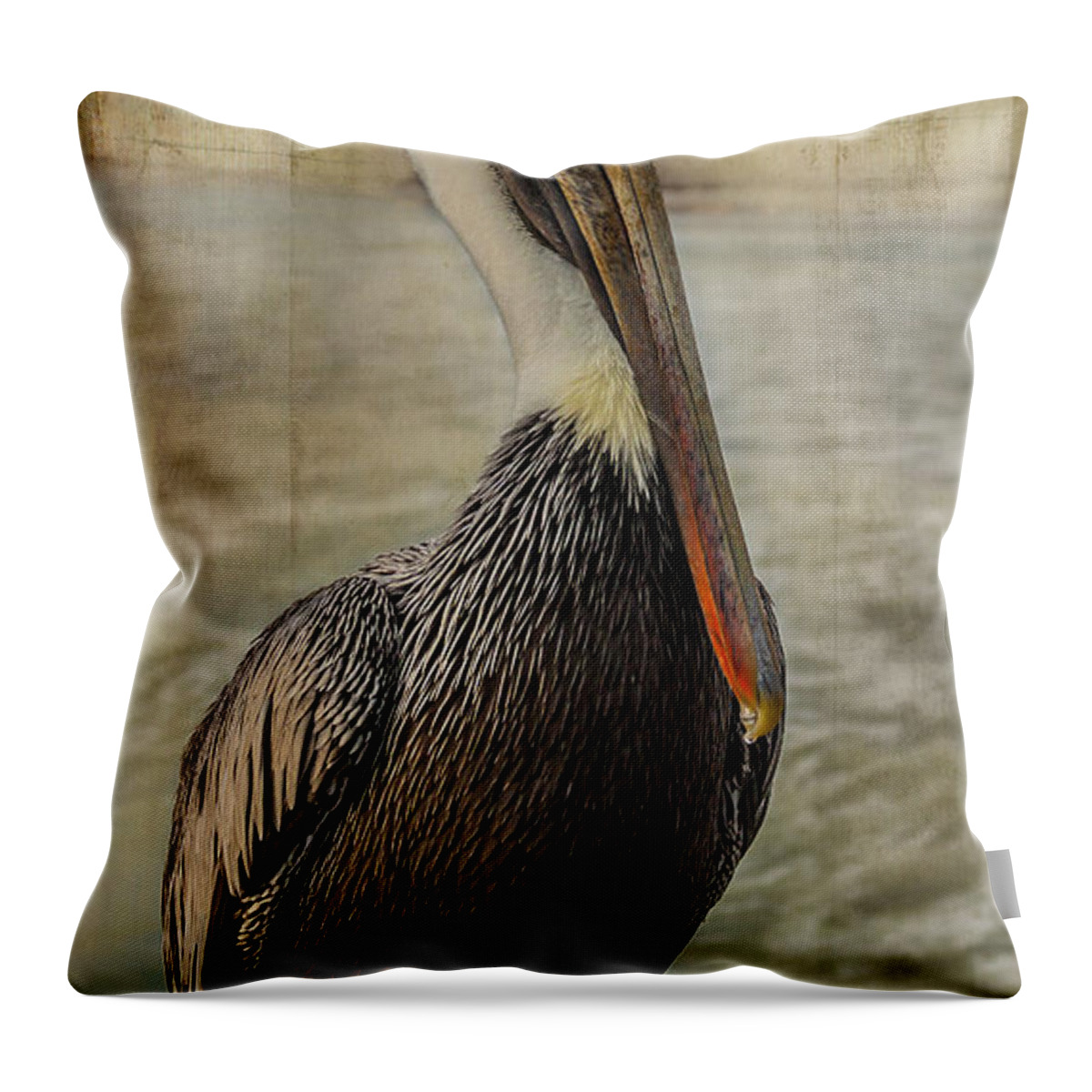 Nature Throw Pillow featuring the photograph Hello by Steven Reed