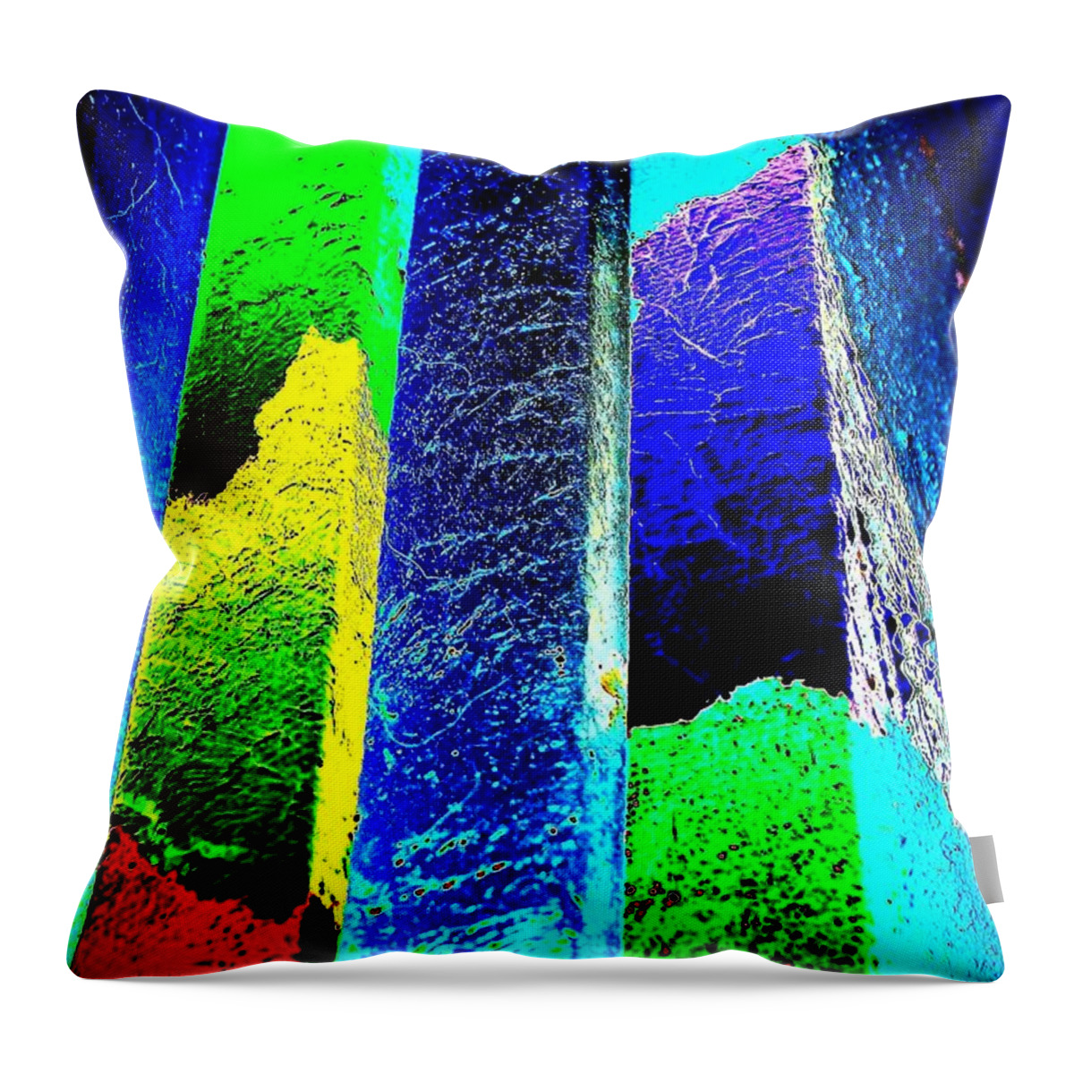 Higher Throw Pillow featuring the painting Higher by Jacqueline McReynolds