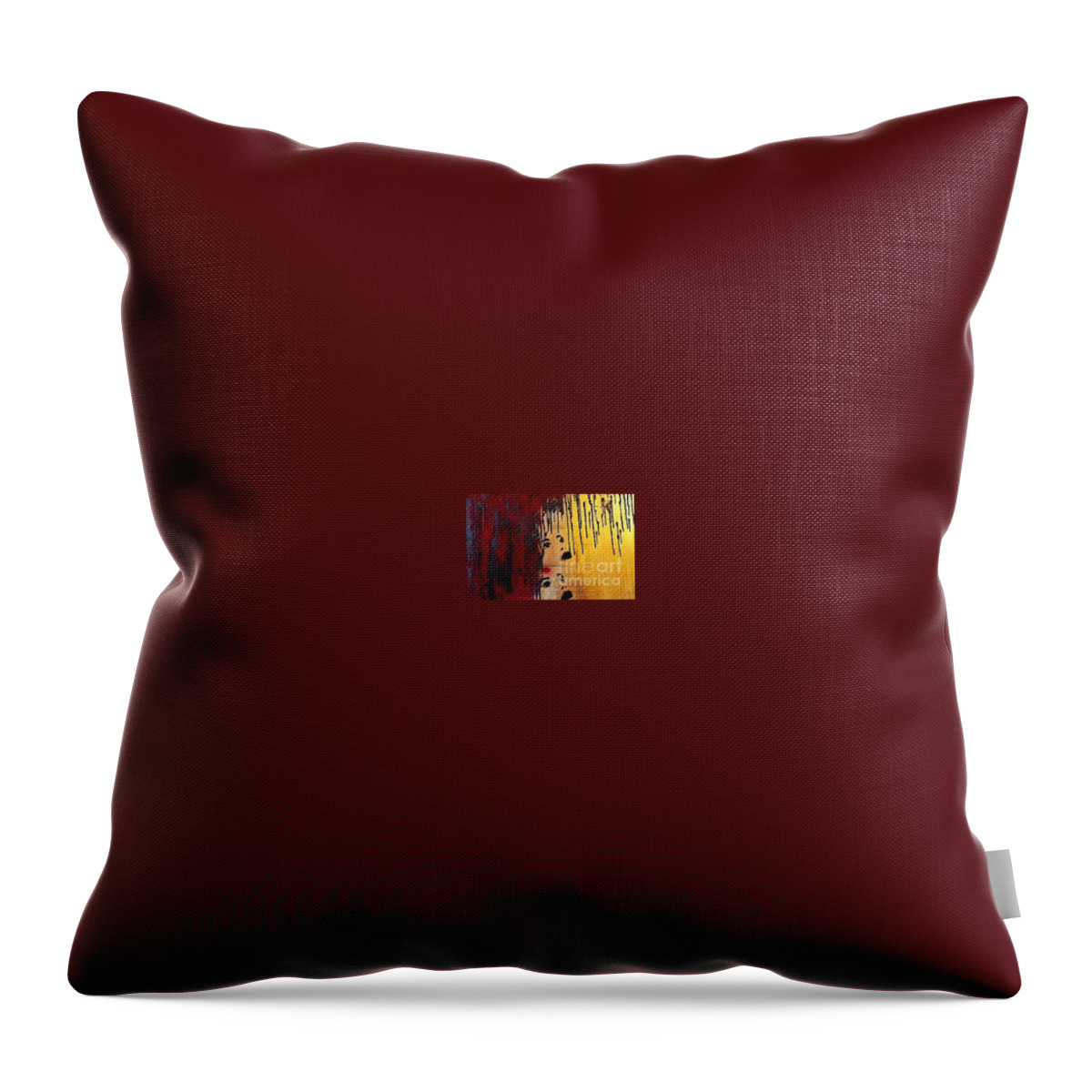  Throw Pillow featuring the painting Hopeful by Milisa Miner