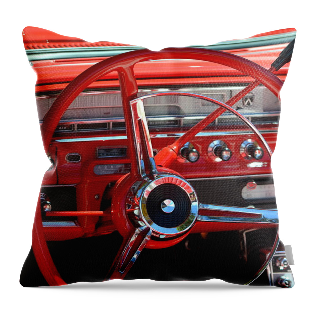 Ford Throw Pillow featuring the photograph Hr-41 by Dean Ferreira