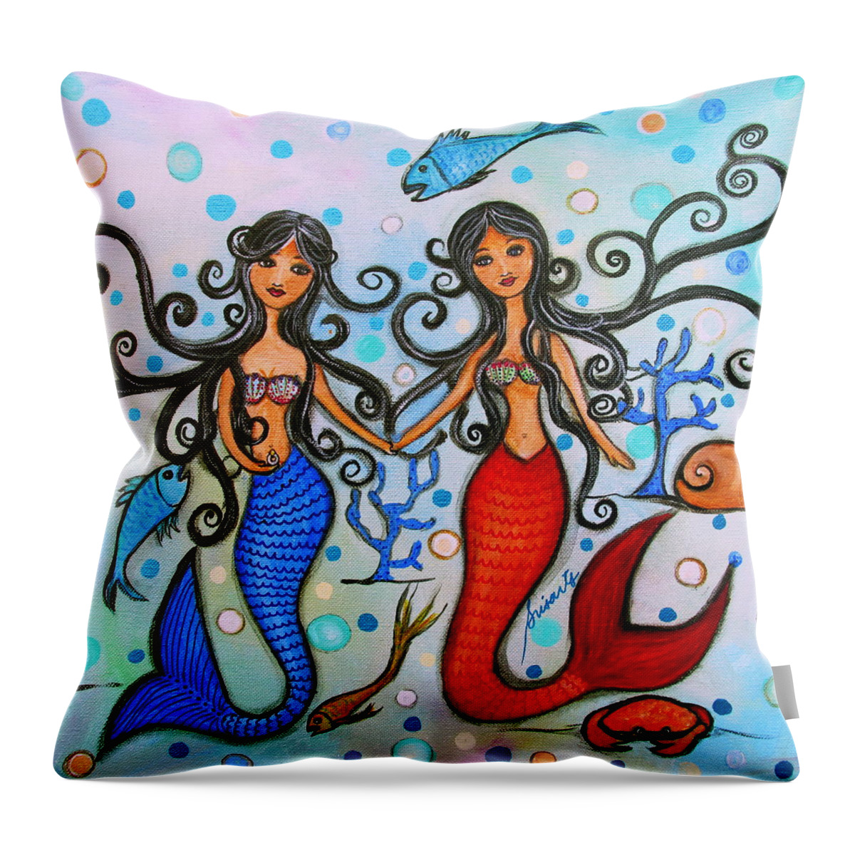 Equality Throw Pillow featuring the painting I Do by Pristine Cartera Turkus