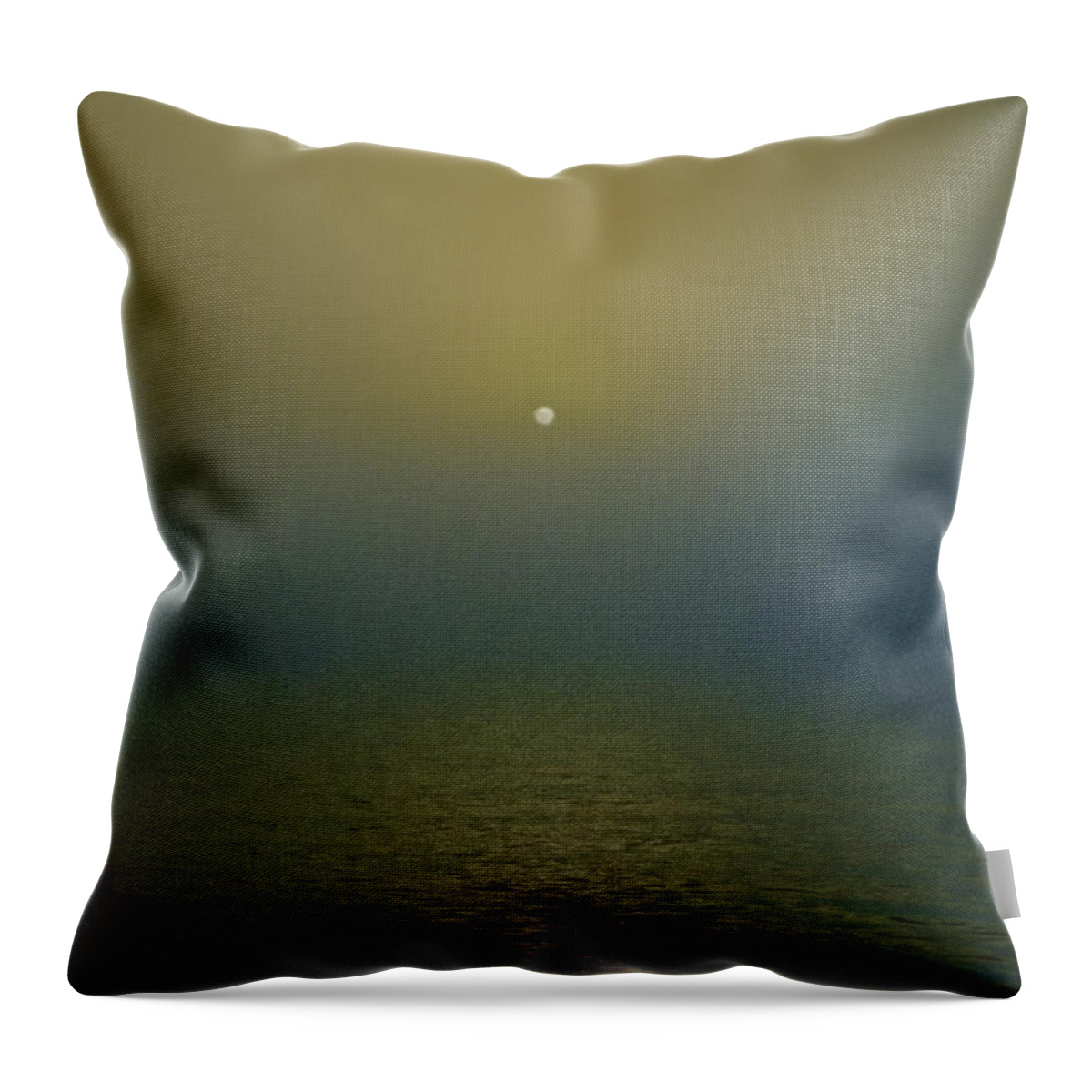 Sunrise Throw Pillow featuring the photograph I Get Misty by Joseph Hollingsworth