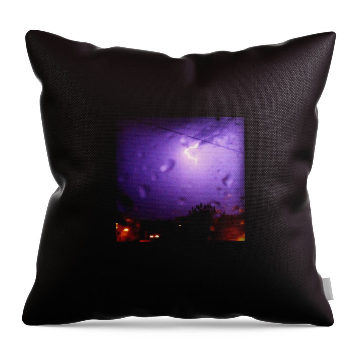 Fun Throw Pillow featuring the photograph I Got Lucky by Katie Cupcakes