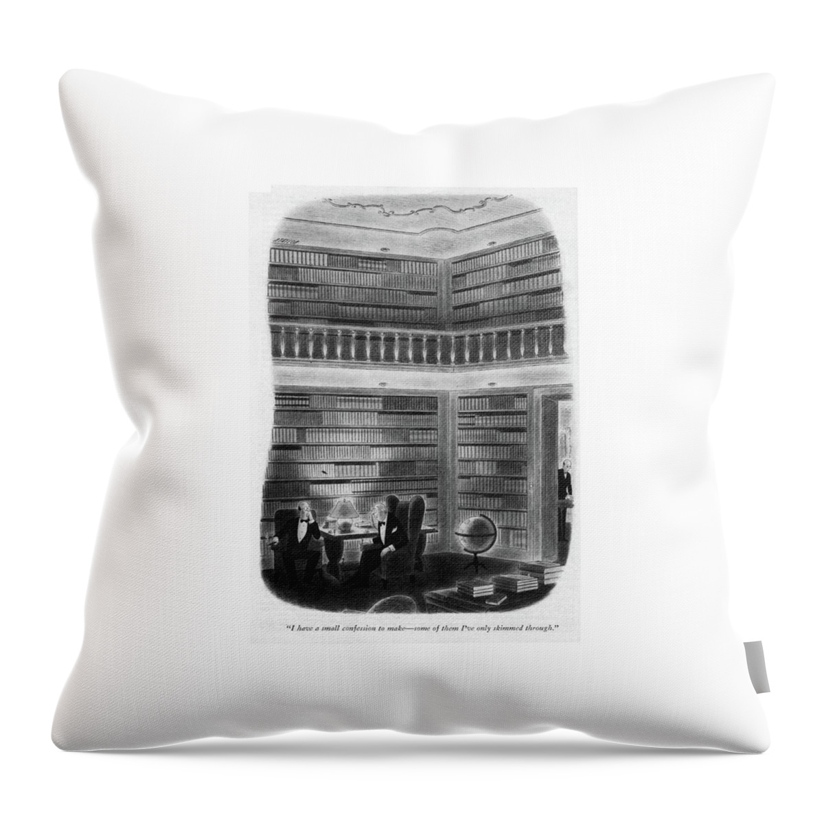 I Have A Small Confession To Make - Some Throw Pillow