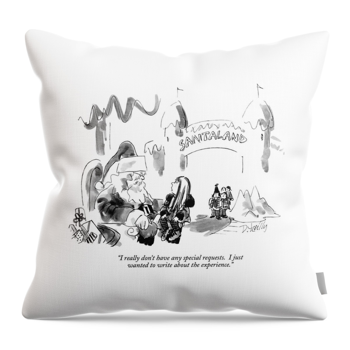 I Really Don't Have Any Special Requests Throw Pillow