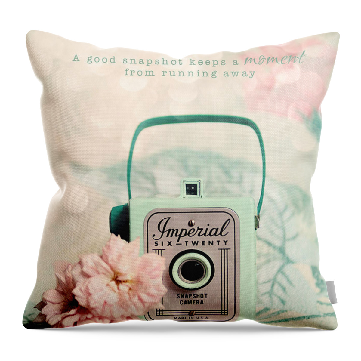 Imperial Throw Pillow featuring the photograph Imperial six twenty by Sylvia Cook