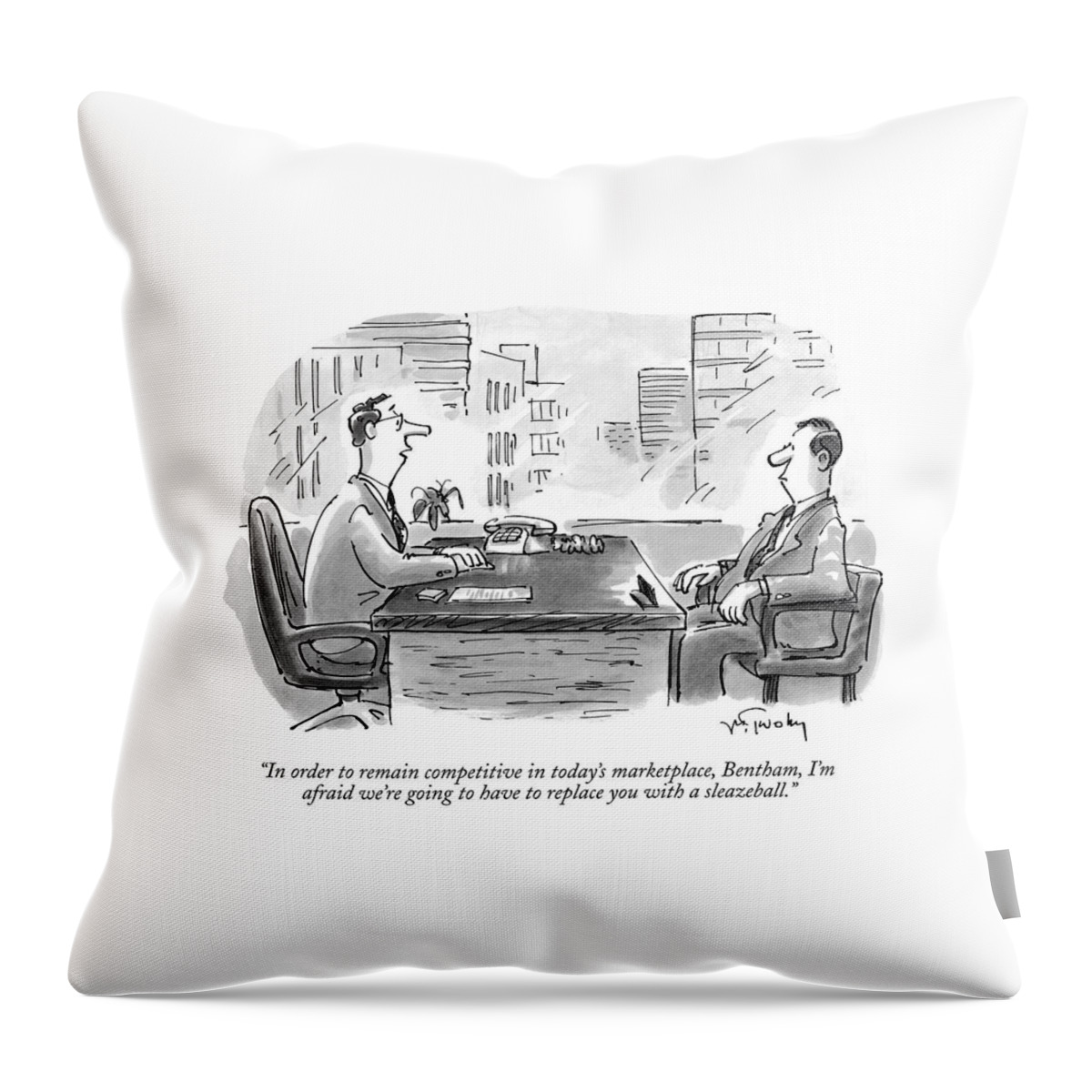 In Order To Remain Competitive In Today's Throw Pillow