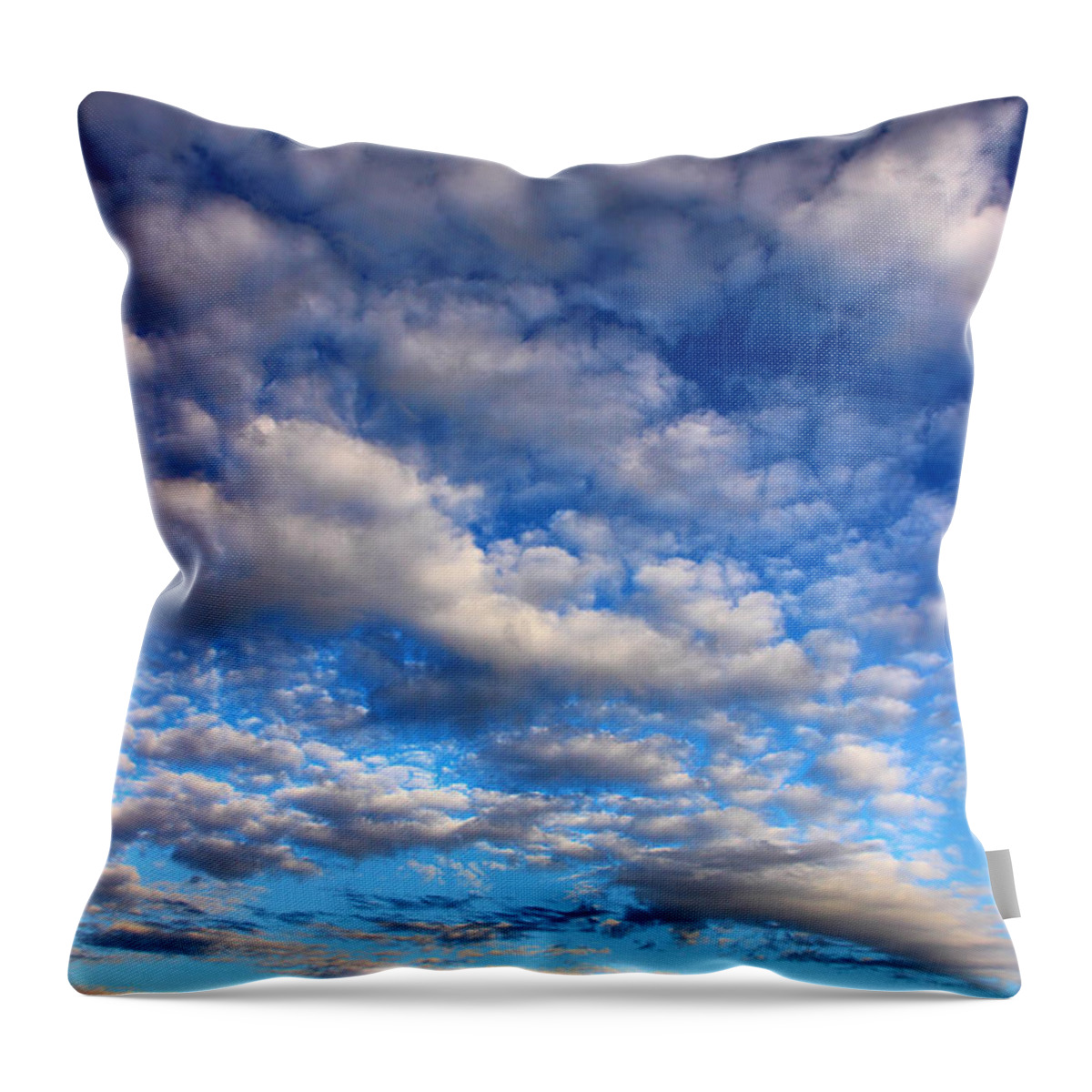 Smoky Mountains Dusk Throw Pillow featuring the photograph Influence Of Dusk by Michael Eingle