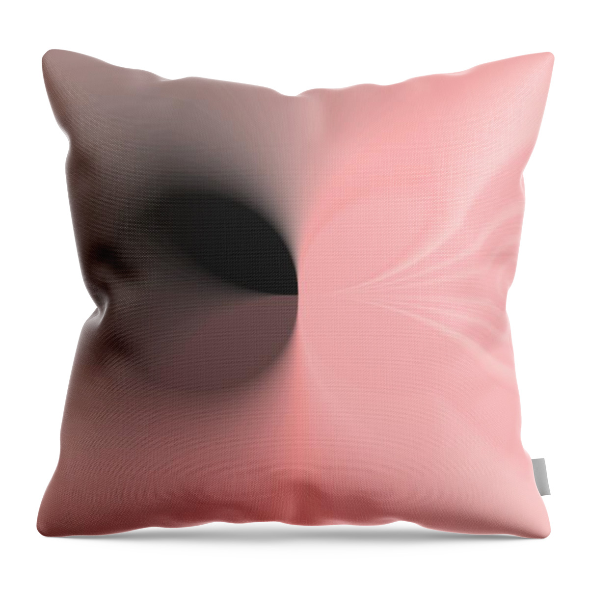 Abstract Art Throw Pillow featuring the digital art Inner Sound by Pharris Art