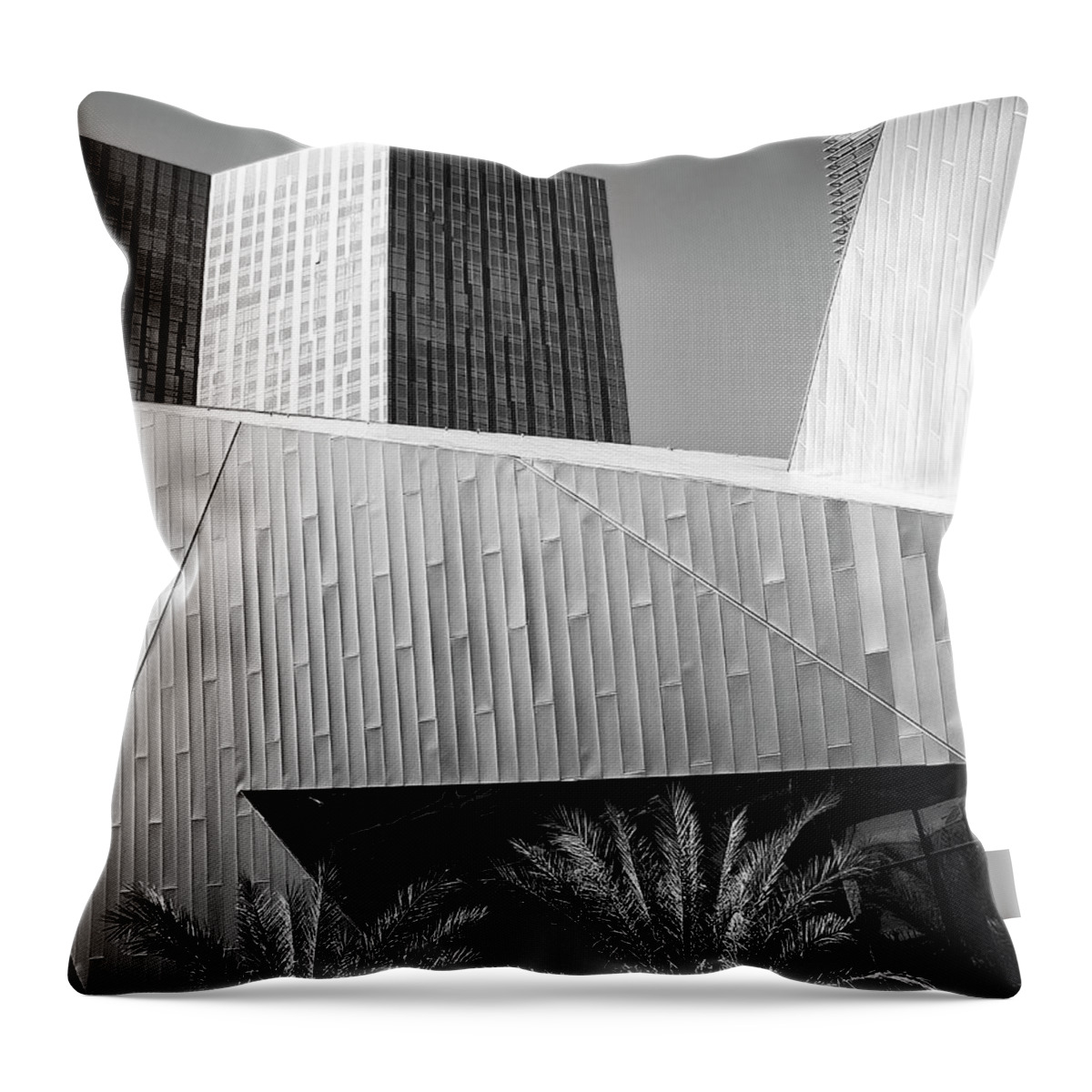 Vegas Throw Pillow featuring the photograph INTERSECTION NUMBER 2 Las Vegas NV by William Dey