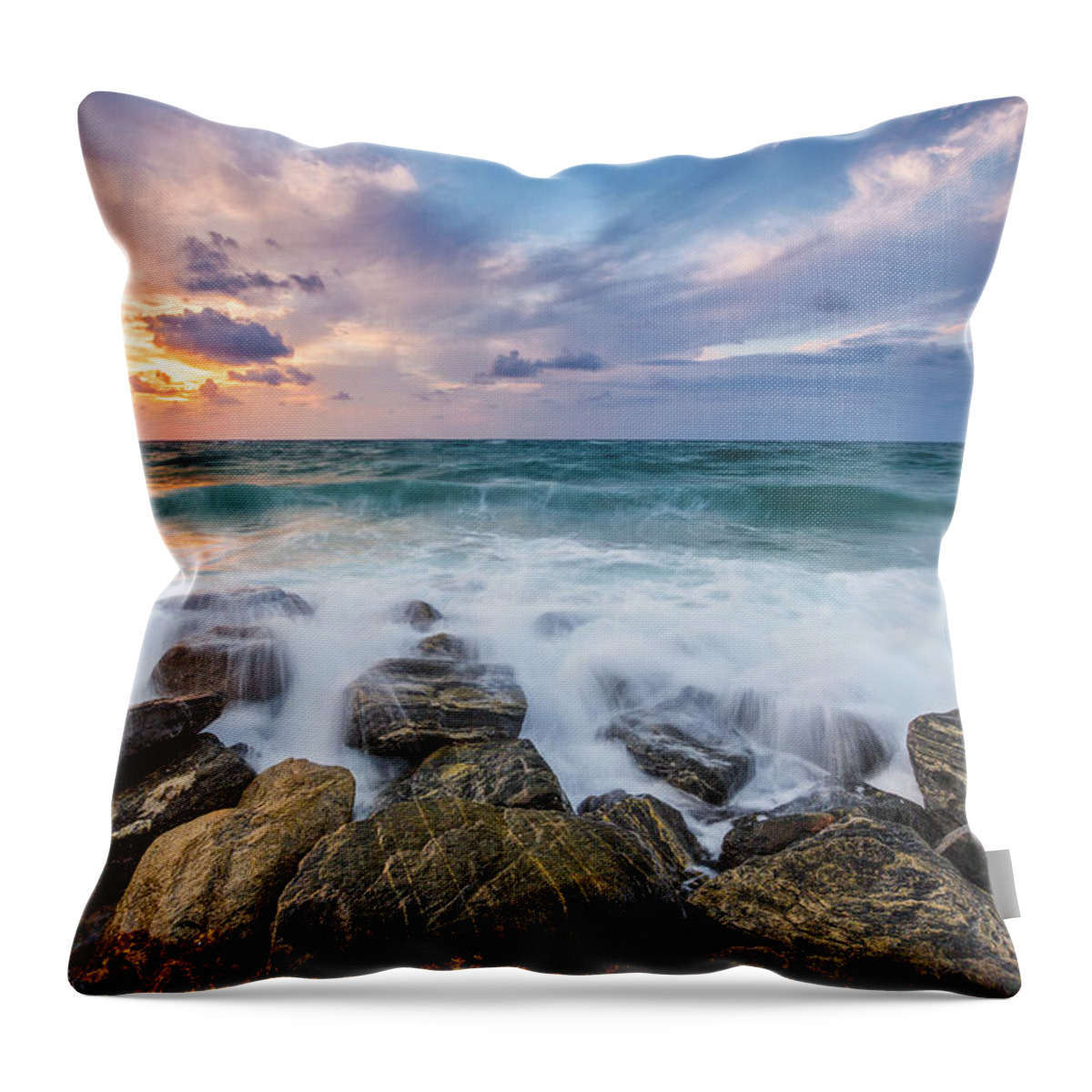 Acrylic Throw Pillow featuring the photograph Intoxicating by Jon Glaser