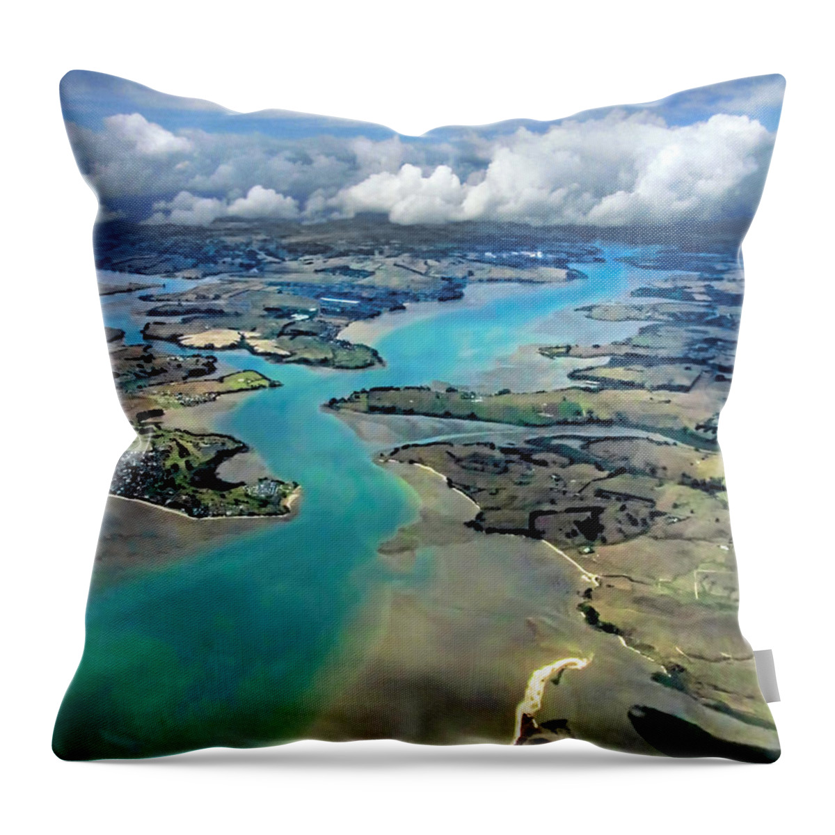 Queenstown Throw Pillow featuring the photograph Journey to Queenstown.NZ by Jennie Breeze