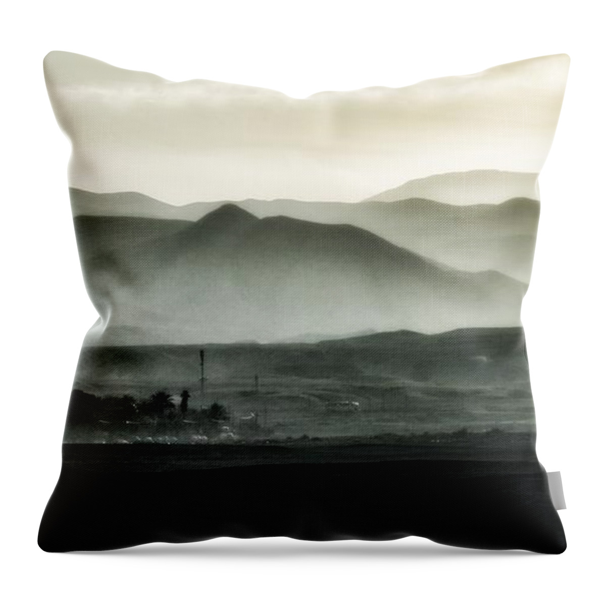 Israel Throw Pillow featuring the photograph Judean Wilderness 2 by Mark Fuller