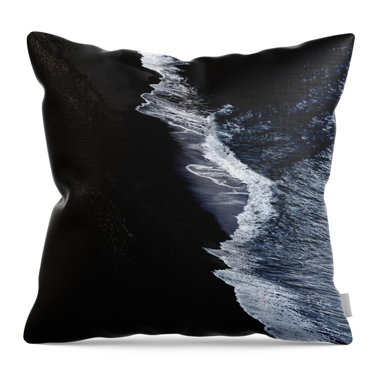 Sea Throw Pillow featuring the photograph Just White by Edgar Laureano