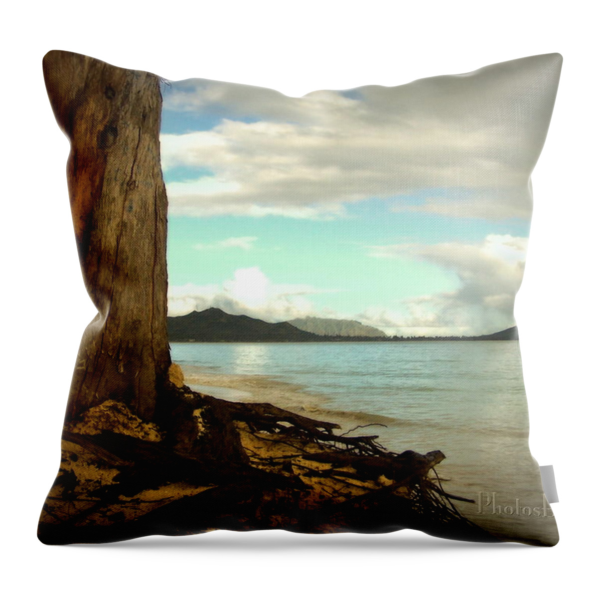 Beach Throw Pillow featuring the photograph Kailua Beach by Jamie Johnson