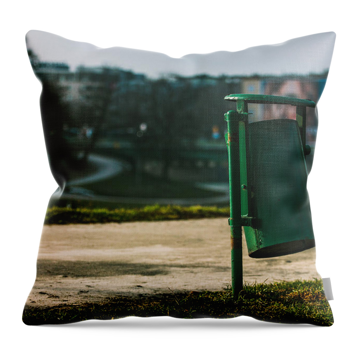 Sunset Throw Pillow featuring the photograph Keep Clean by Pati Photography