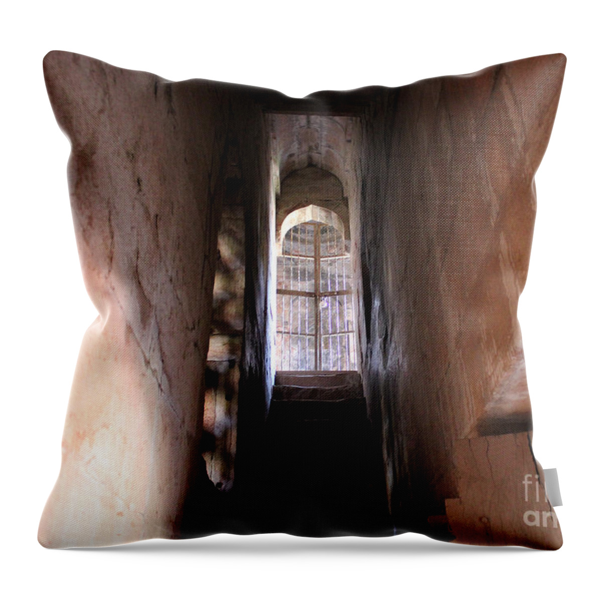 Windows Throw Pillow featuring the photograph Knocking on Heavens Door by Four Hands Art