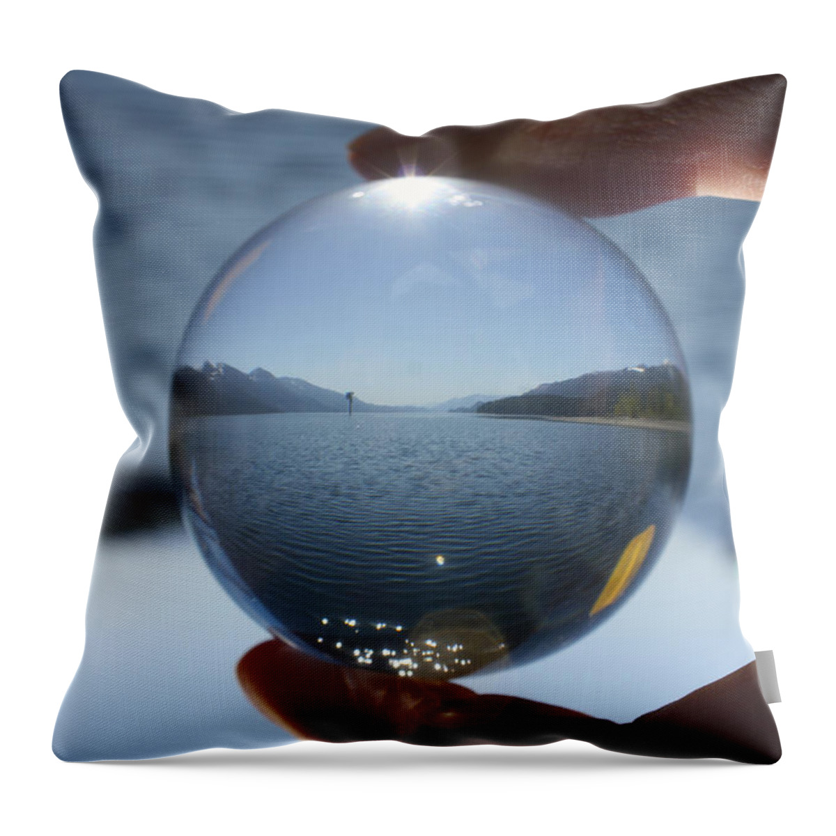Kootenay Throw Pillow featuring the photograph Kootenay Time by Cathie Douglas