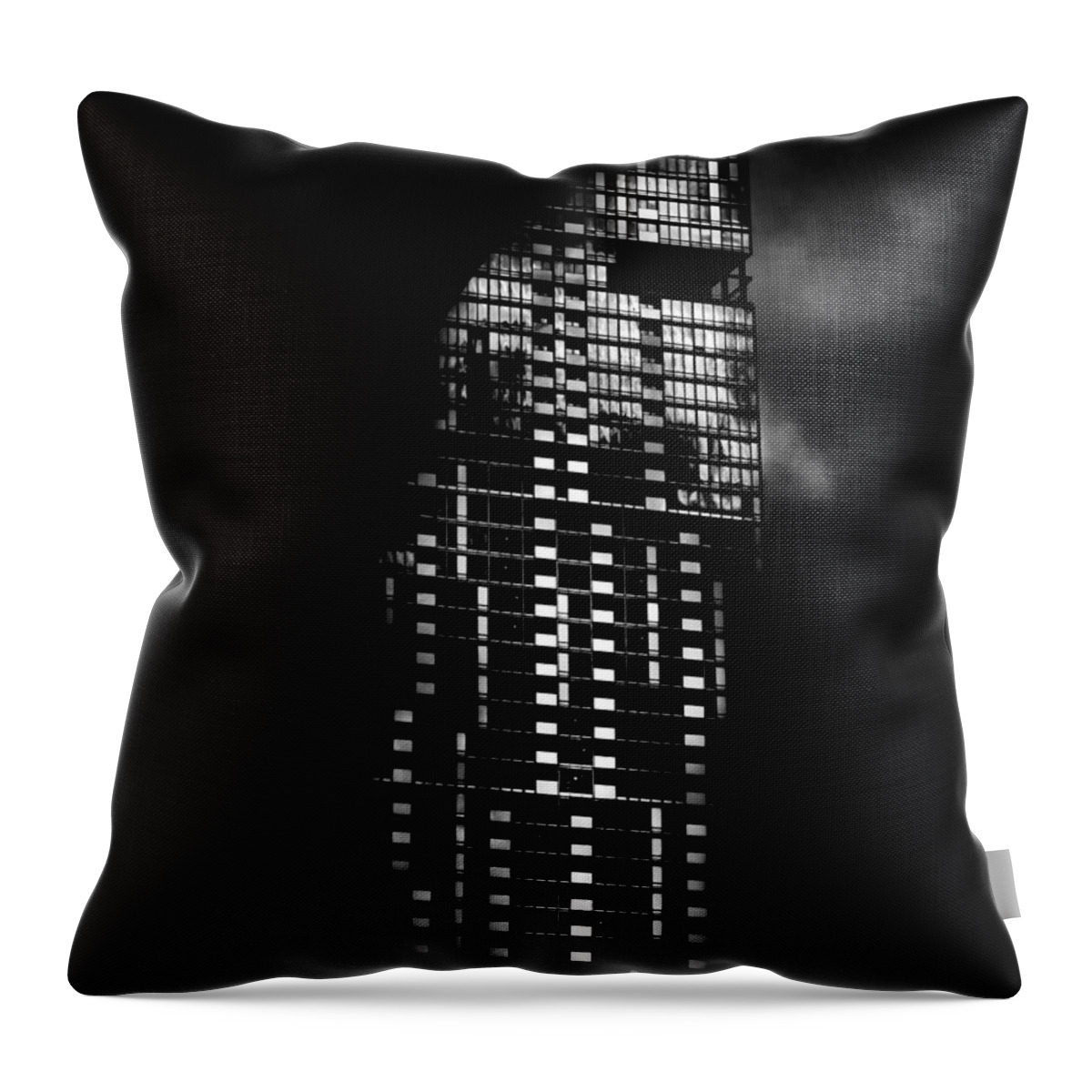 Toronto Throw Pillow featuring the photograph L Tower Toronto Canada by Brian Carson