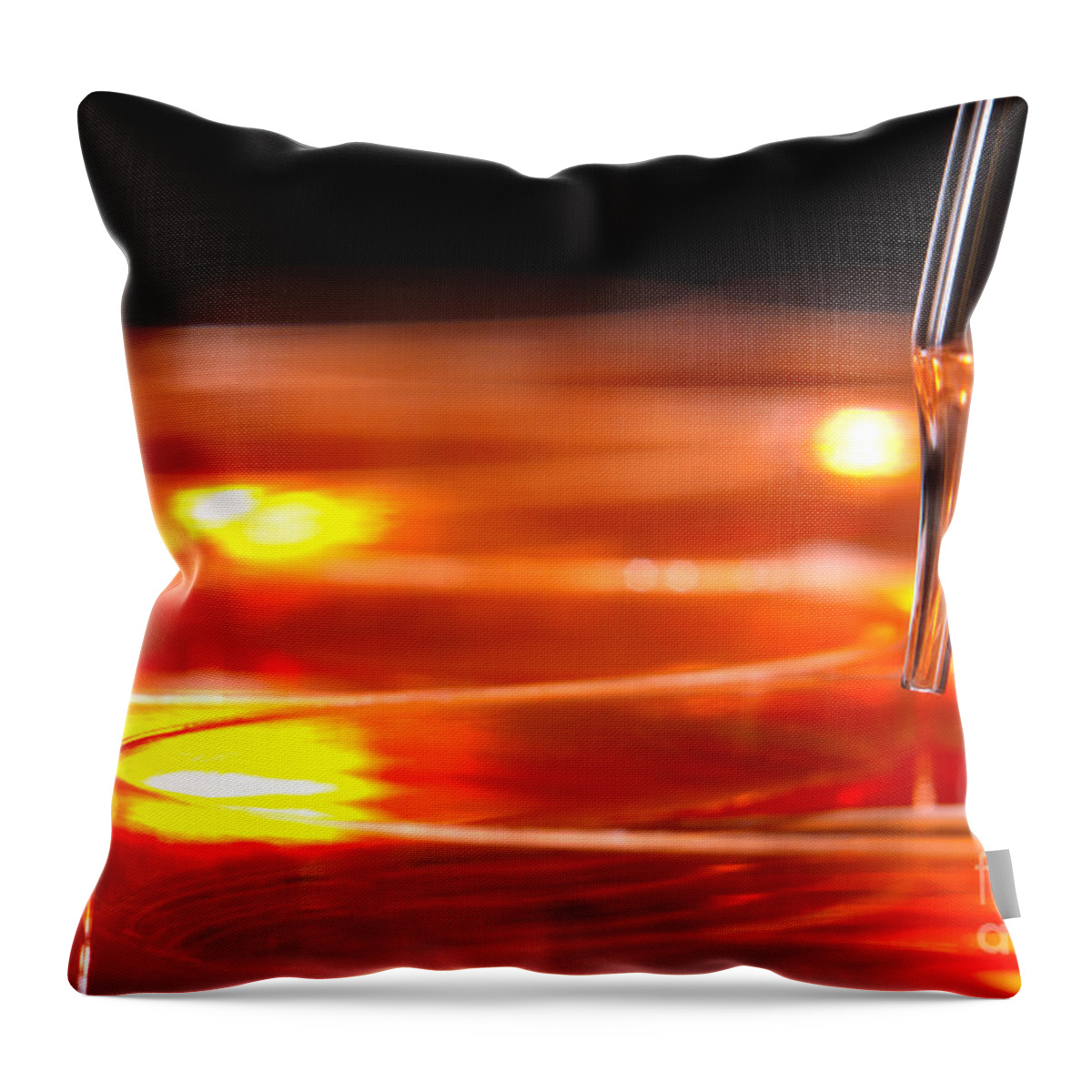 Lab Throw Pillow featuring the photograph Laboratory Petri Dishes in Science Research Lab by Science Research Lab