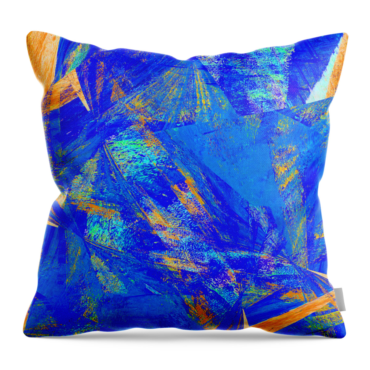 Digital Throw Pillow featuring the digital art Last Days of Summer by Stephanie Grant