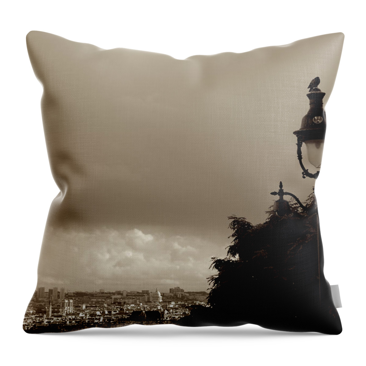 Garde Throw Pillow featuring the photograph L'Autre Garde by Donato Iannuzzi