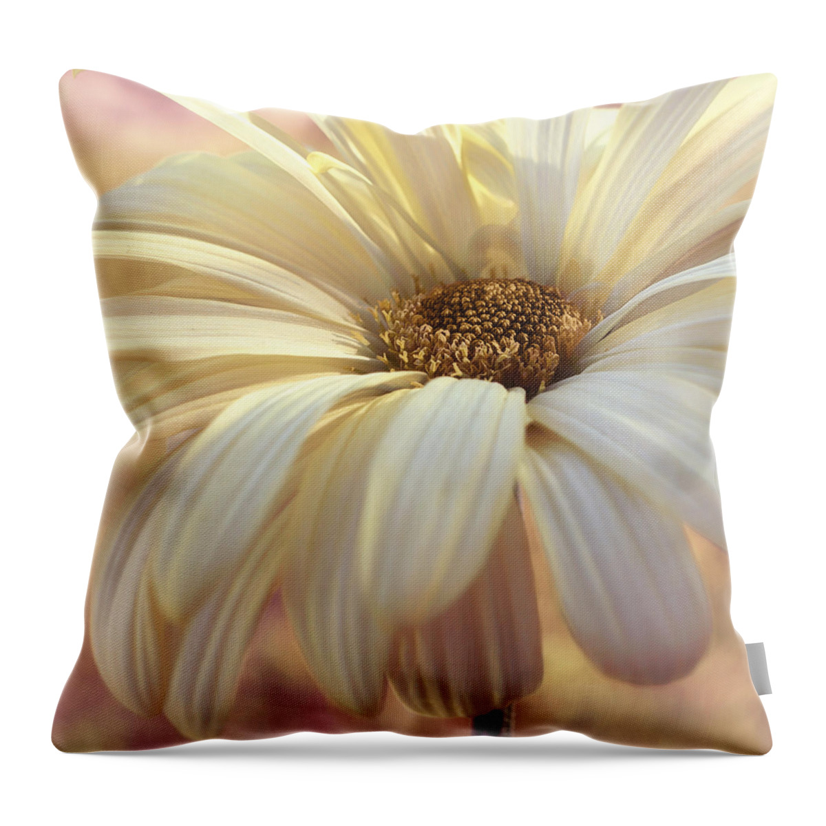 Floral Throw Pillow featuring the photograph Lemon Fizz by Darlene Kwiatkowski