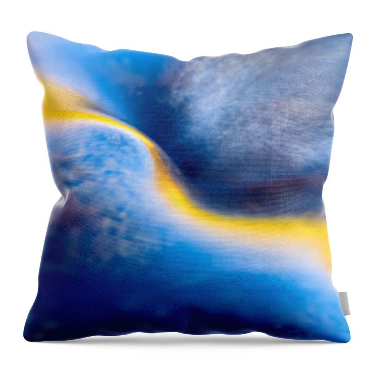 Abstract Throw Pillow featuring the photograph Light in Abstract 3 by Jonathan Nguyen