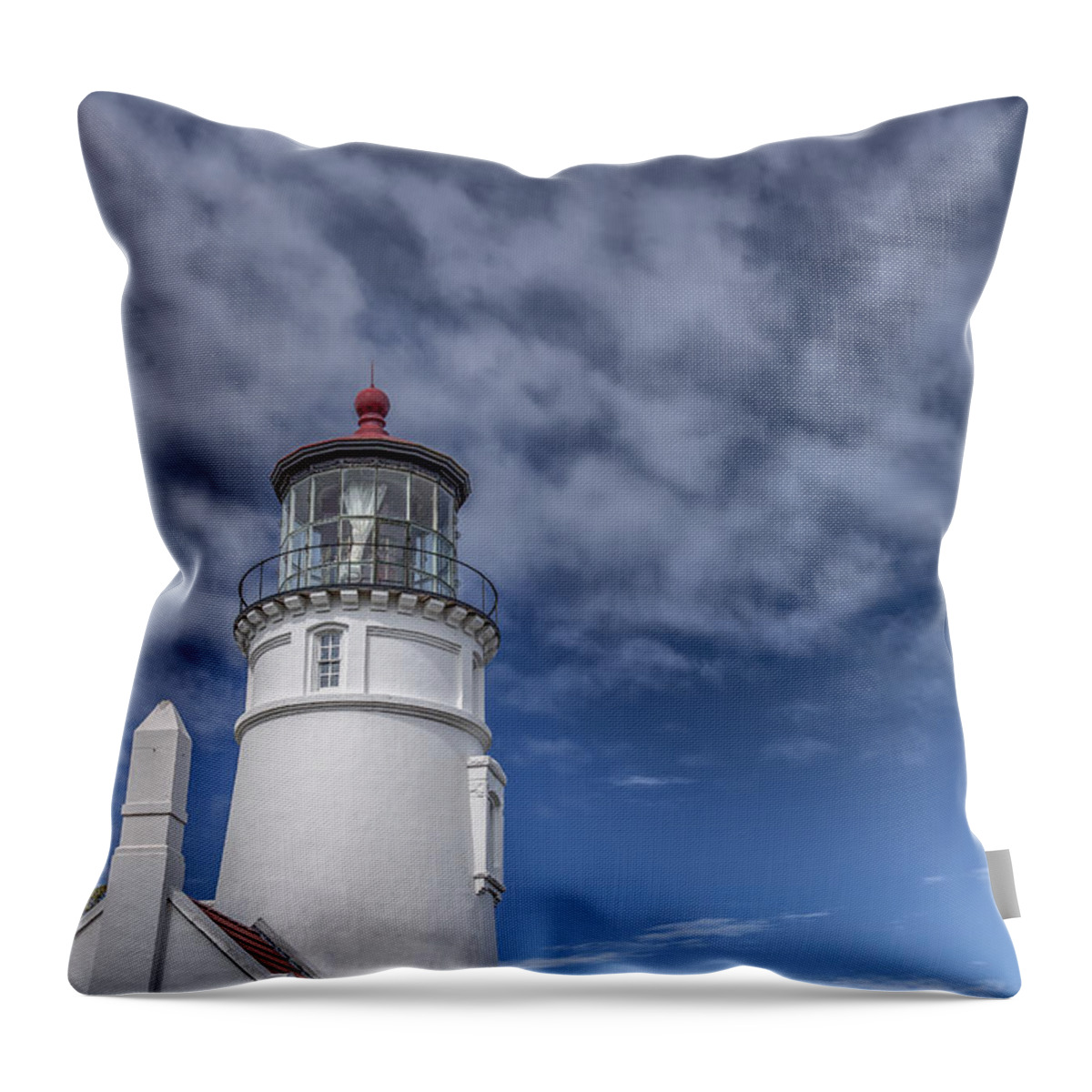 Vertical Throw Pillow featuring the photograph Light in the Sky by Jon Glaser