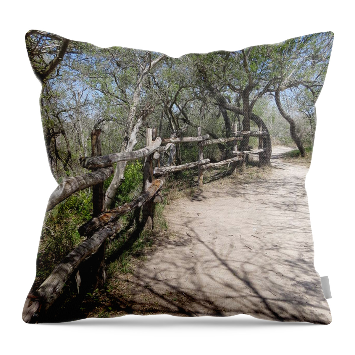 Nature Throw Pillow featuring the photograph Little Bit Country by Ella Kaye Dickey