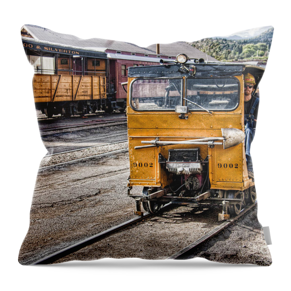 Colorado Throw Pillow featuring the photograph Little Critter by Marilyn Cornwell