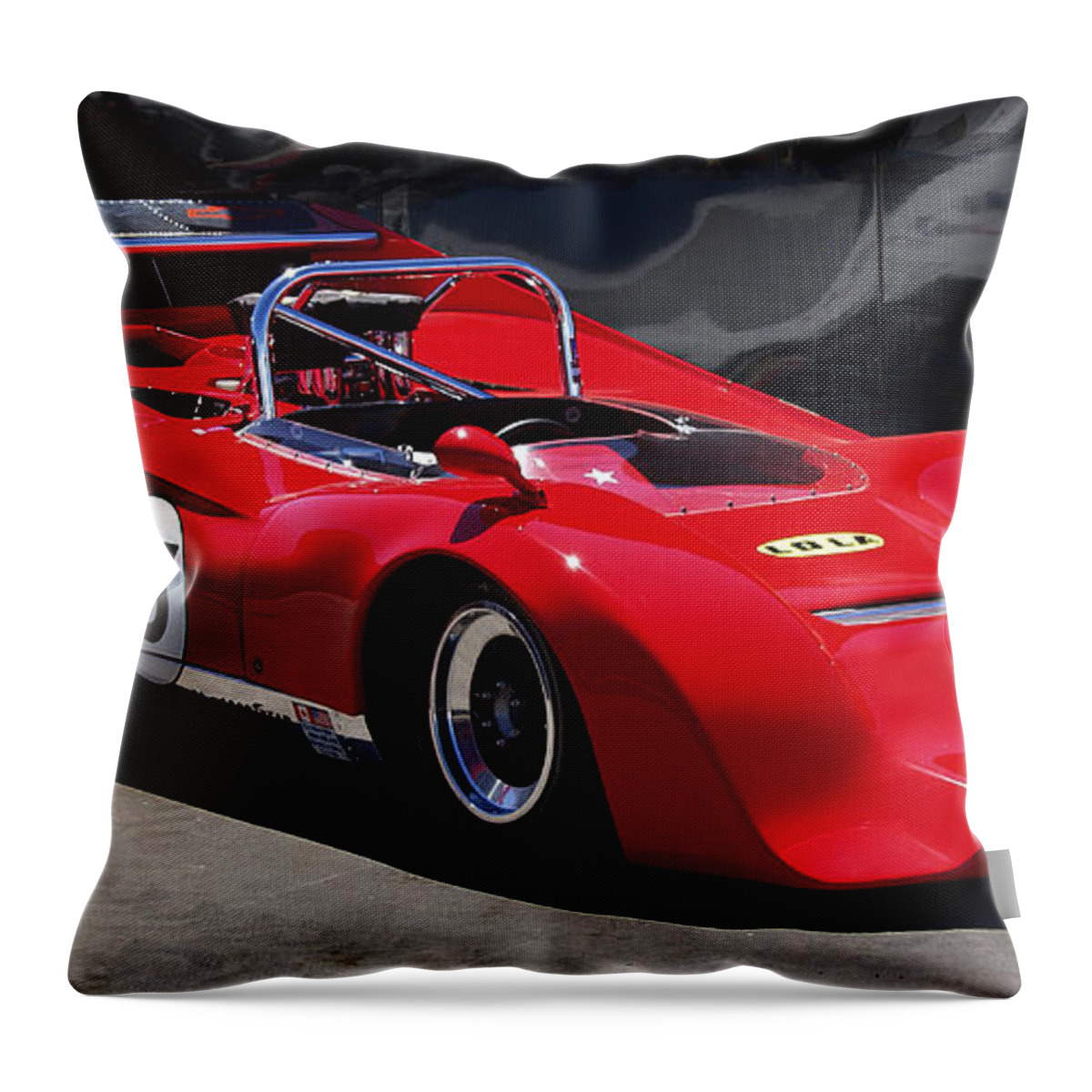 Lola Throw Pillow featuring the photograph Lola Chevrolet by Dominic Piperata
