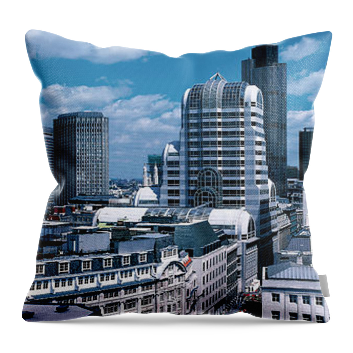 Photography Throw Pillow featuring the photograph London England by Panoramic Images