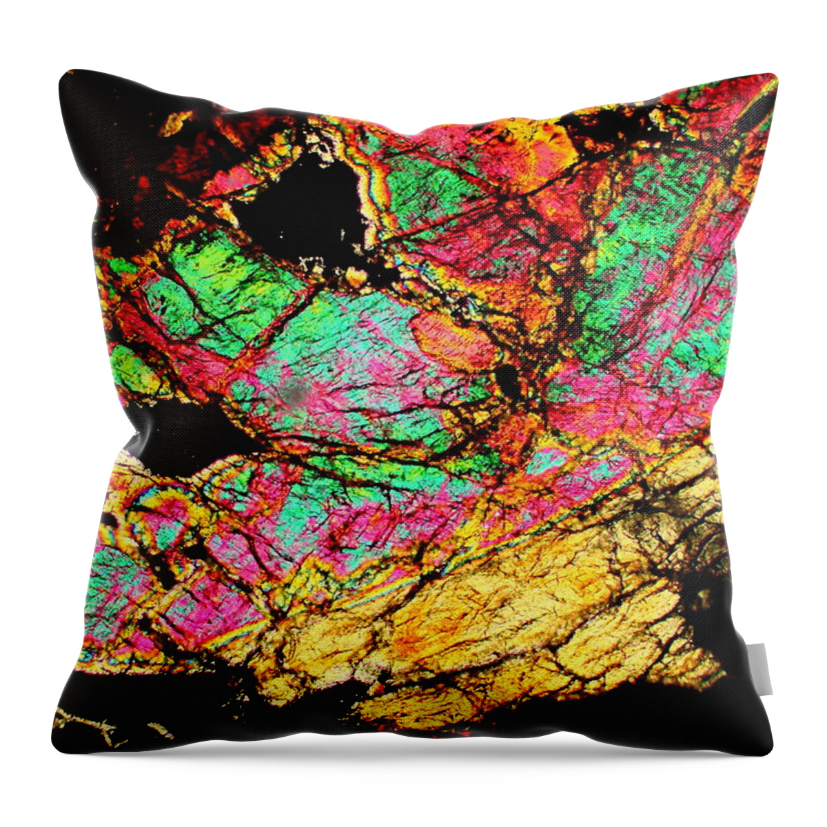 Meteorites Throw Pillow featuring the photograph It Came From Space by Hodges Jeffery
