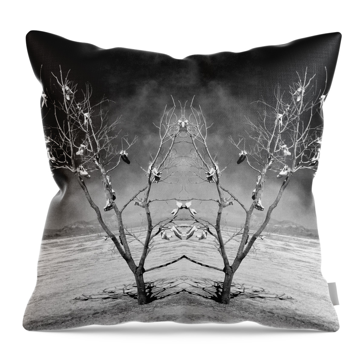 Lost Soles Throw Pillow featuring the photograph Lost Soles by Dominic Piperata
