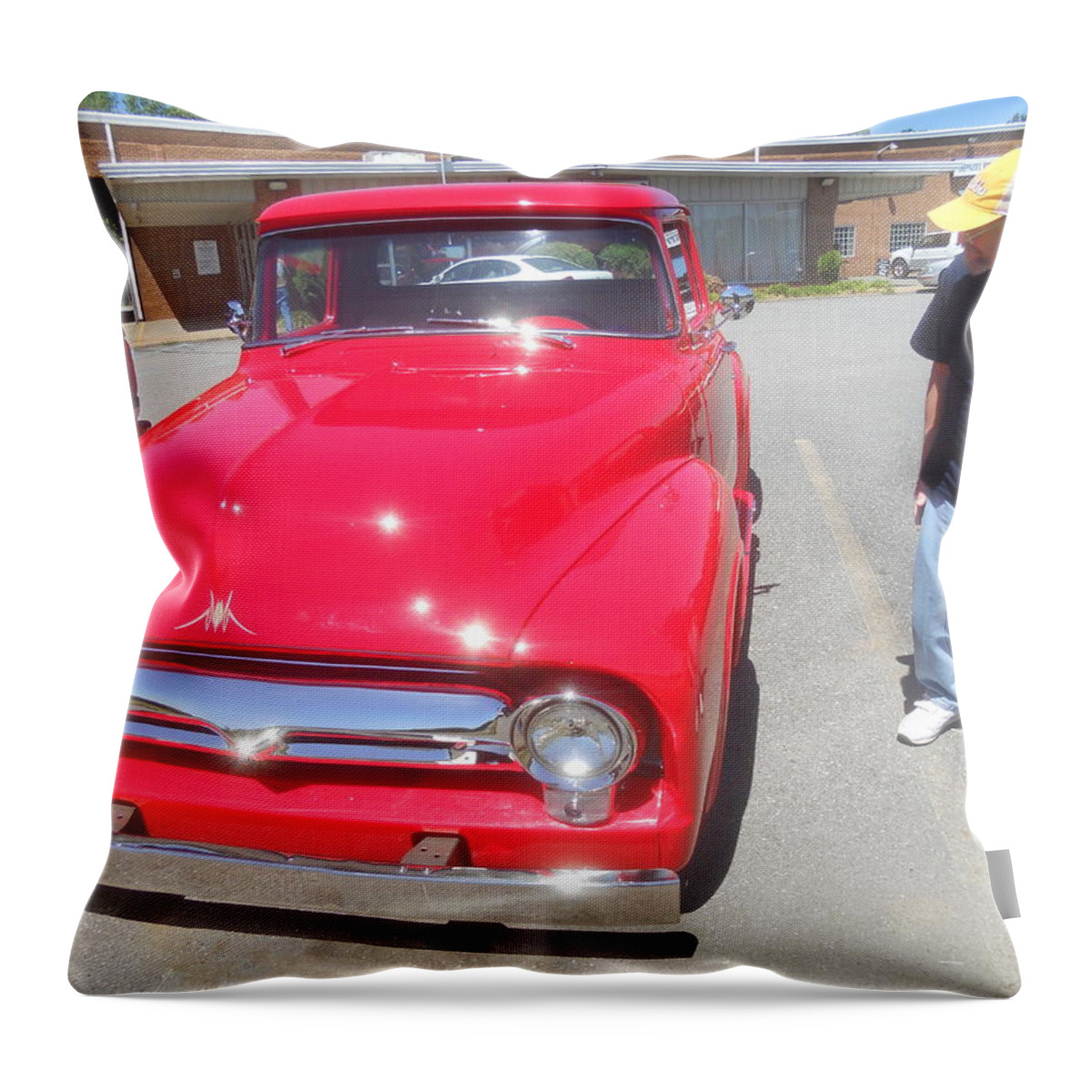Man Throw Pillow featuring the photograph Love At First Sight by Diannah Lynch