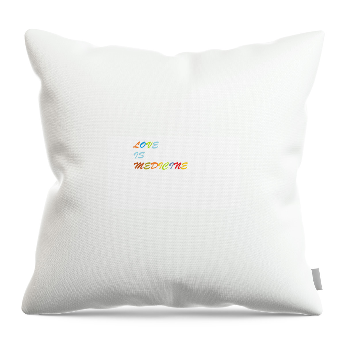 Love Throw Pillow featuring the digital art LoVe IS? by Aaron Martens