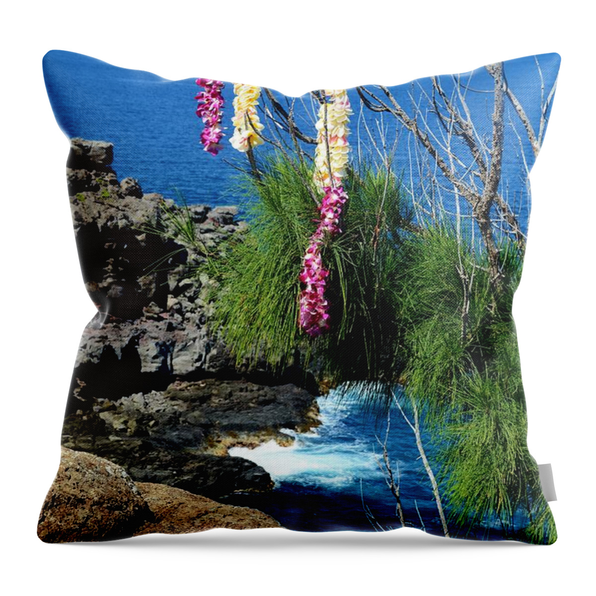 Love Returned To Earth Throw Pillow featuring the photograph Love Returned To Earth by Patrick Witz