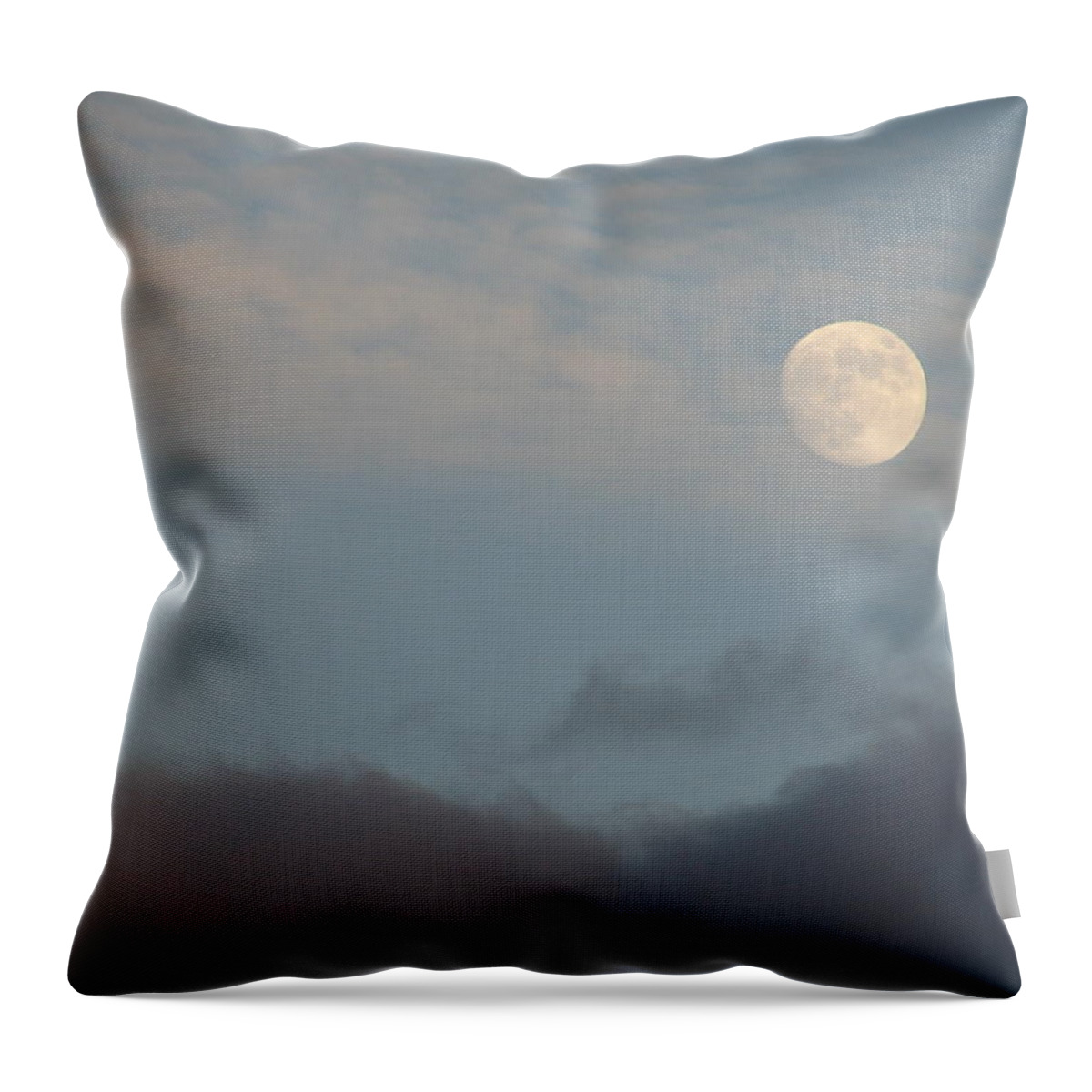 Oregon Throw Pillow featuring the photograph Lunar by Chris Dunn