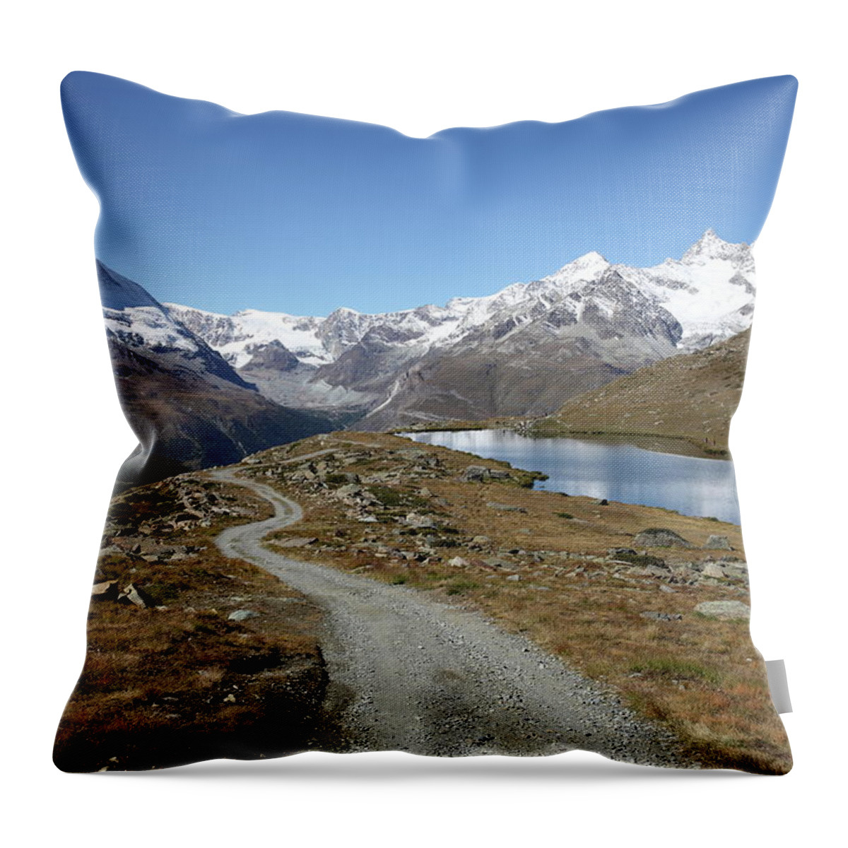 Scenics Throw Pillow featuring the photograph Matterhorn by Chung-chi Lo