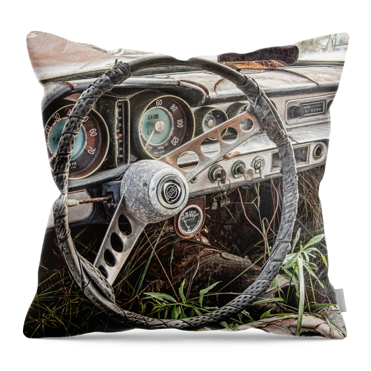 Merging With Nature Throw Pillow featuring the photograph Merging With Nature by Dale Kincaid