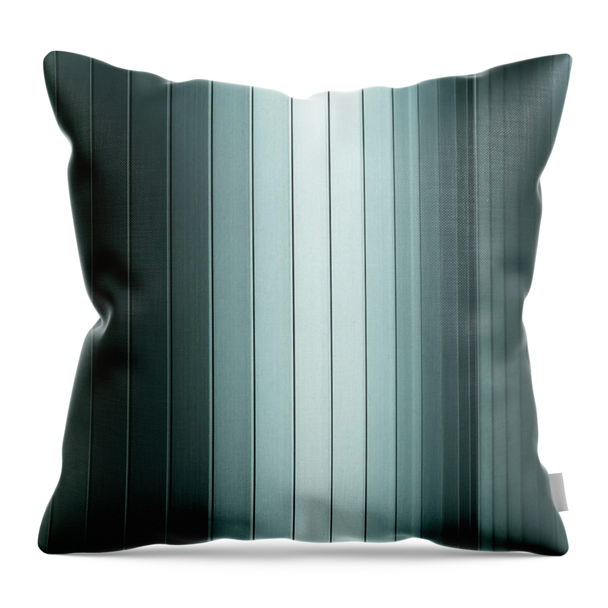 Berlin Throw Pillow featuring the photograph Metal Covered Columns by Ingo Jezierski