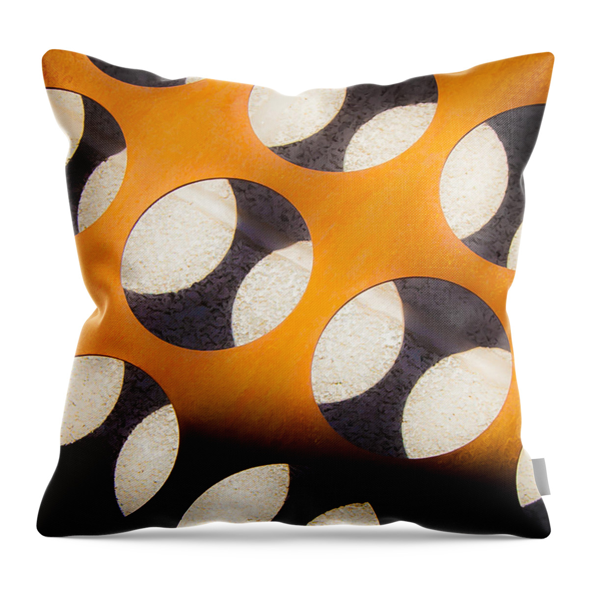 Abstracts Throw Pillow featuring the photograph Mind - Hemispheres by Steven Milner